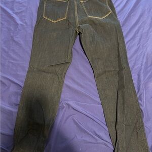 Old Navy Men's Dark Gray Straight Jeans